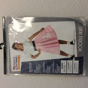 California Costumes Poodle Girl Skirt Size Medium (8-10)